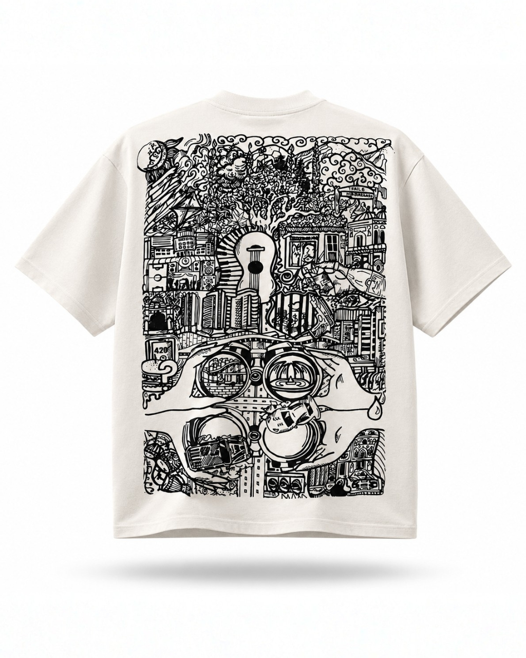 ISLAMABAD DOODLE T-shirt
